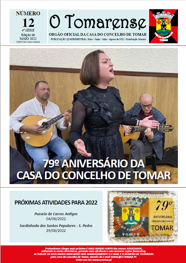 Boletim O Tomarense N12 Capa