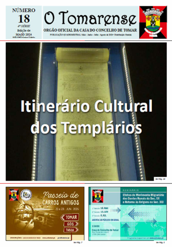 Boletim O Tomarense N18 Capa